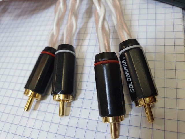 Dây tín hiệu Av, hoa sen, RCA hàng chất lượng.