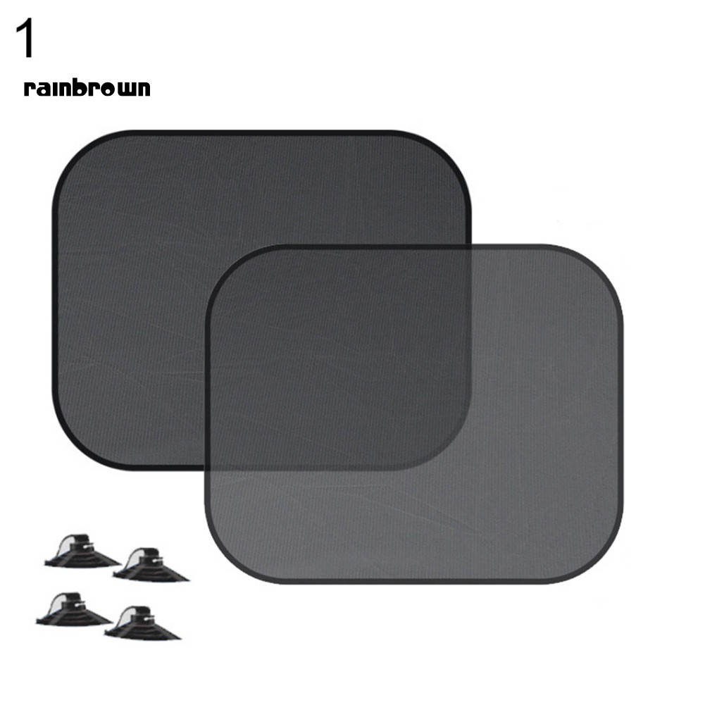 Tấm hít cửa sổ che nắng chống tia UV cho xe hơi kèm phụ kiện tiện dụng