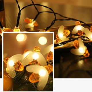 Dây đèn led decor đep, dây led con ong