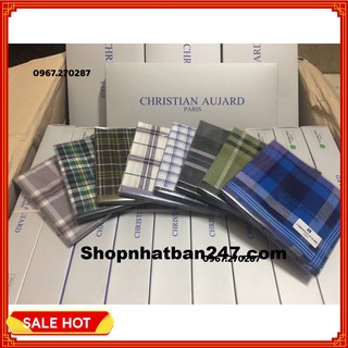Khăn mùi xoa nam cao cấp Christian Hàn Quốc - Chính hãng - chính hãng