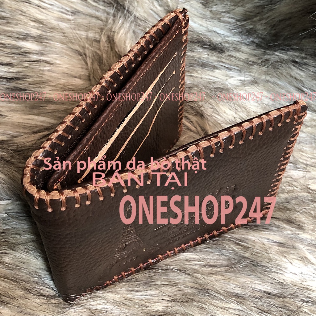 Ví nam A171V, bóp da bò nam thật 100%, chuẩn đẹp