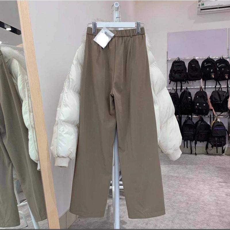 Quần Culottes Cạp Cao