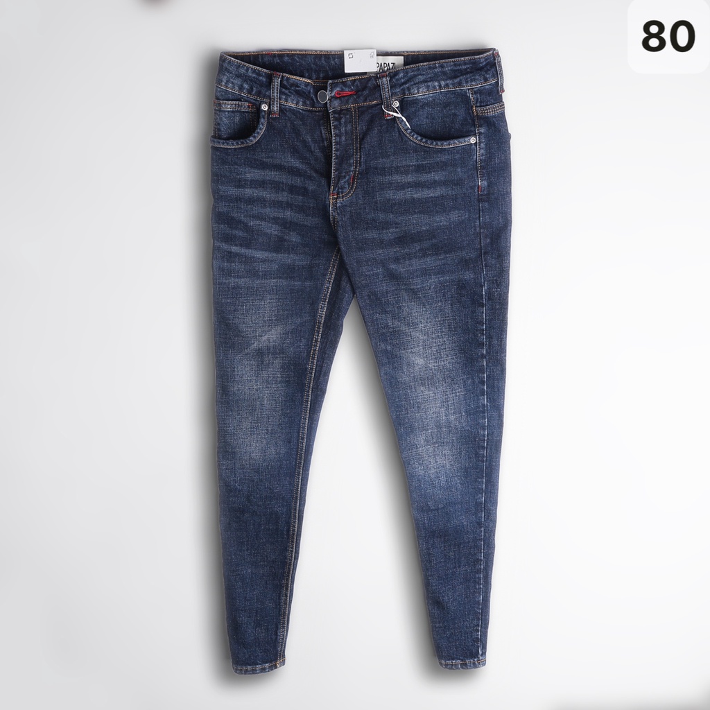 𝐐𝐮𝐚̂̀𝐧 𝐉𝐞𝐚𝐧𝐬 dài trơn - Quần bò nam co giãn dễ phối đồ, phong cách 2021 - Thời trang nam PAPAZI | BigBuy360 - bigbuy360.vn