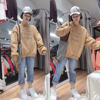 FREESHIP ĐƠN 99K_ÁO NỈ THÊU PRINVATE . .