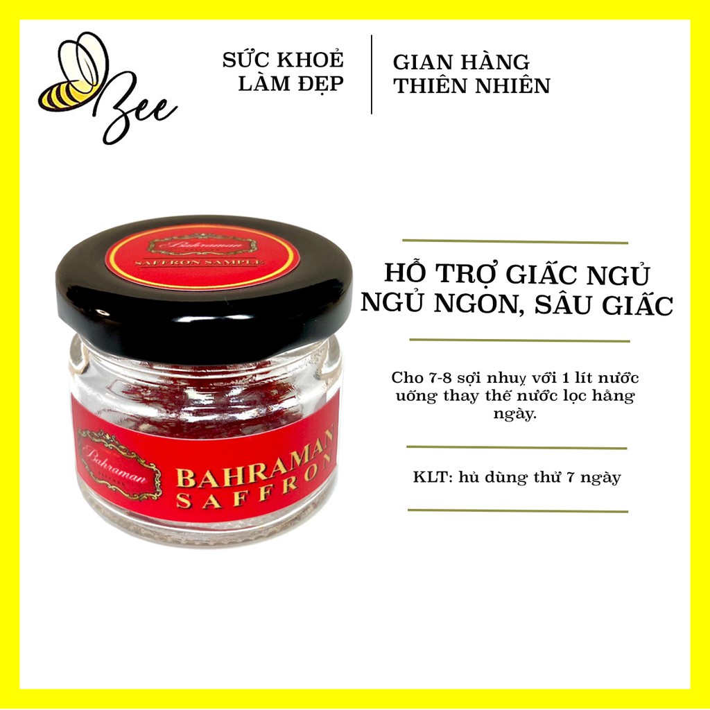 SAFFRON NHUỴ HOA NGHỆ TÂY LOẠI 1 SUPPER NEGIN HỦ DÙNG THỬ 7 NGÀY