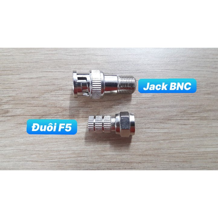 Jack BNC Và Đầu F5 Dành Cho Kết Nối Camera