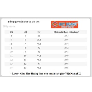 Giày Tây Nam Huy Hoàng 7110
