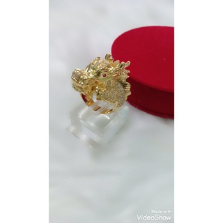 Nhẫn nam đầu rồng DRX