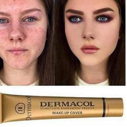 (Hàng Mới Về) Kem Nền Dermacol Che Khuyết Điểm Toàn Diện Chống Thấm Nước Và Bền Màu