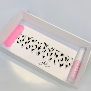 NAILBOX _ Móng dán Bò Sữa 112