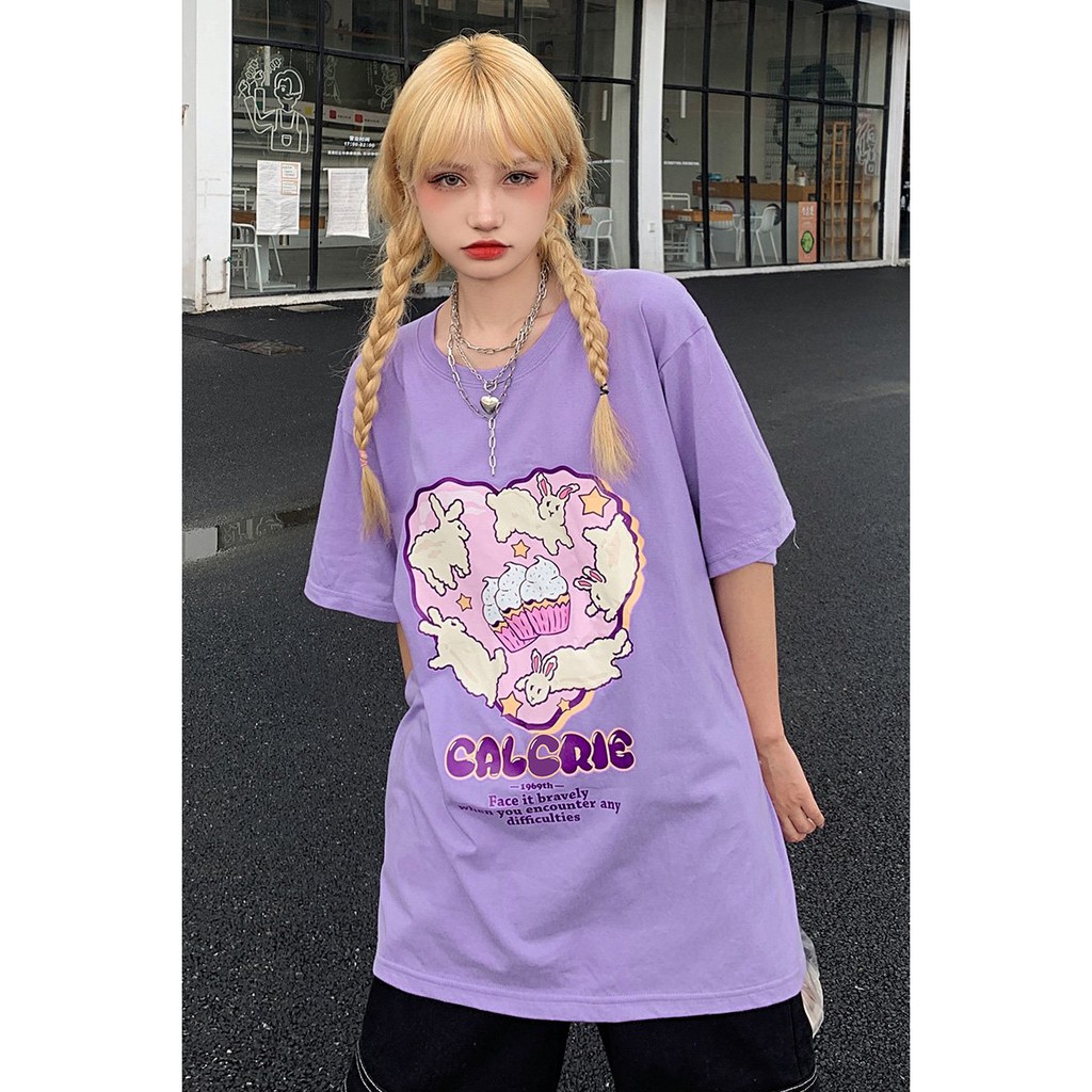 Áo thun có size tay lỡ Unisex - áo phông nam nữ form rộng