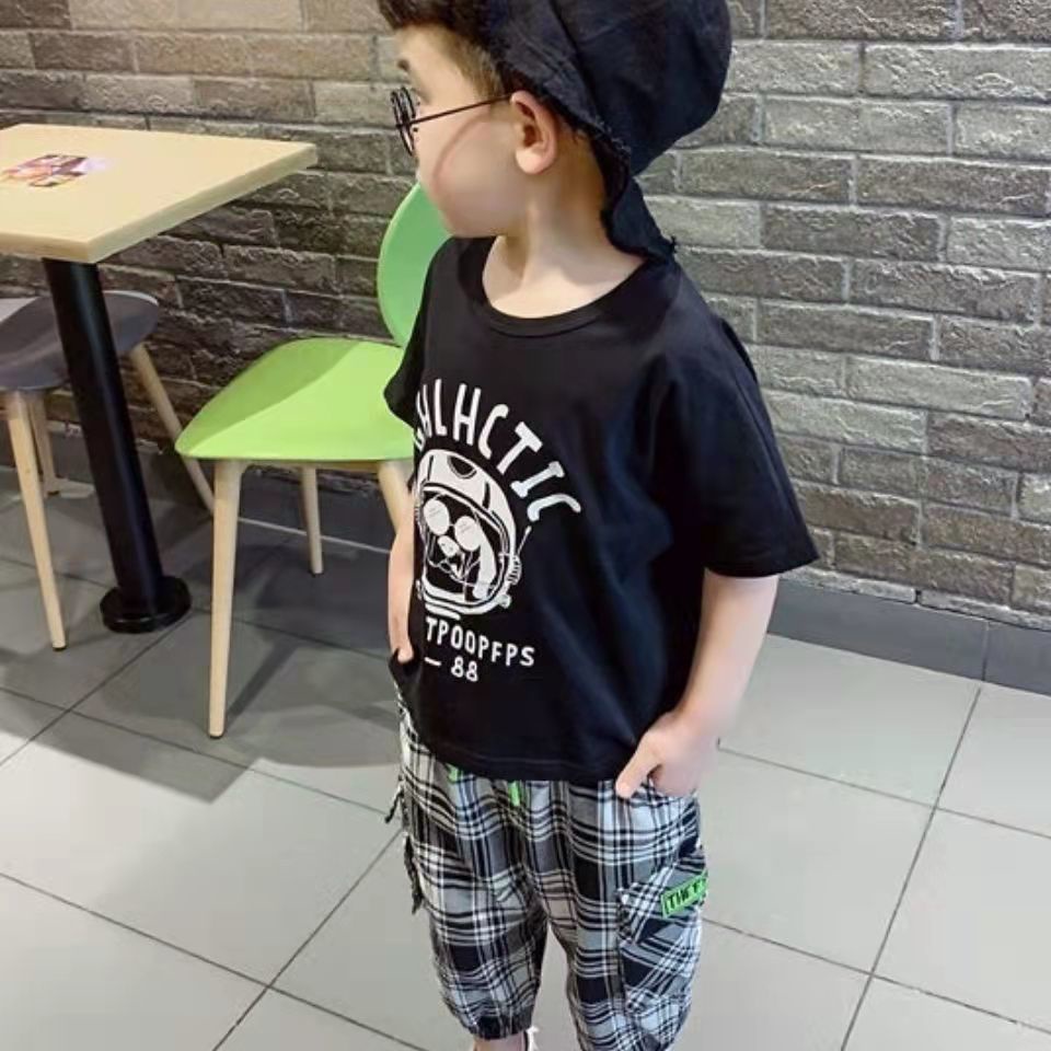 [Babycat] Hàng Có Sẵn Quần Cotton Mỏng Phong Cách Hàn Quốc Nhật Bản / Hàn Quốc / Nhật Bản / Mùa Hè Cho Bé Trai