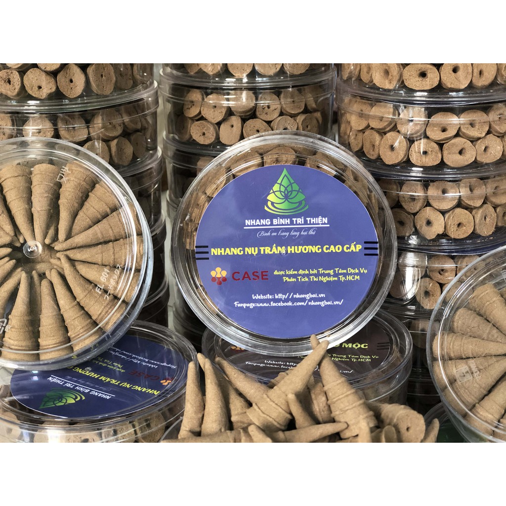 Nhang Nụ Trầm Hương 100% Tự Nhiên, Cao cấp, thơm ngọt, dễ chịu