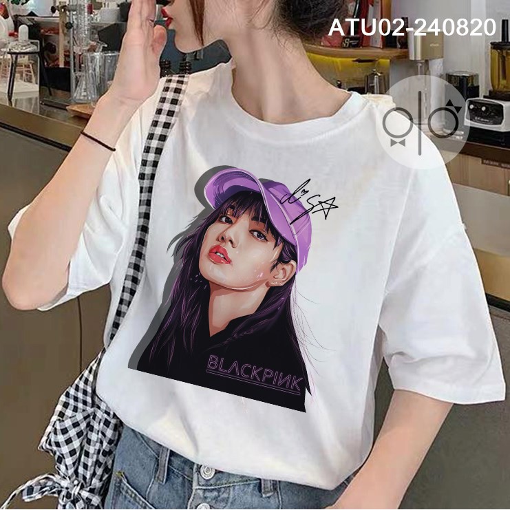 ÁO THUN LISA BLACKPINK ATU02-240820