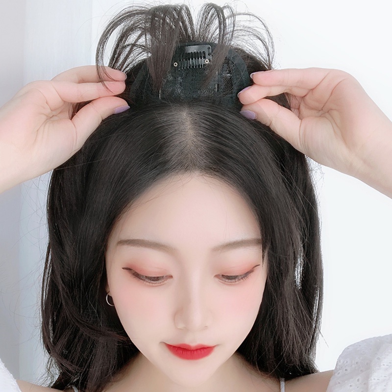 Bộ tóc giả dài thẳng có kẹp tiện dụng cho nữ