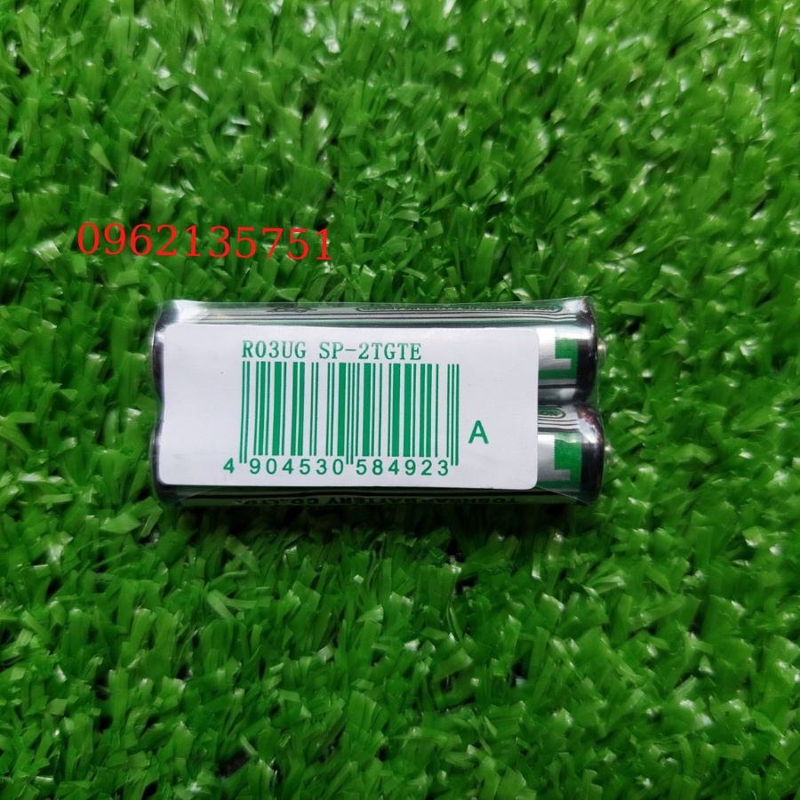 Vỉ 2 viên Pin Tiểu 1,5V AAA TOSHIBAP giá rẻ