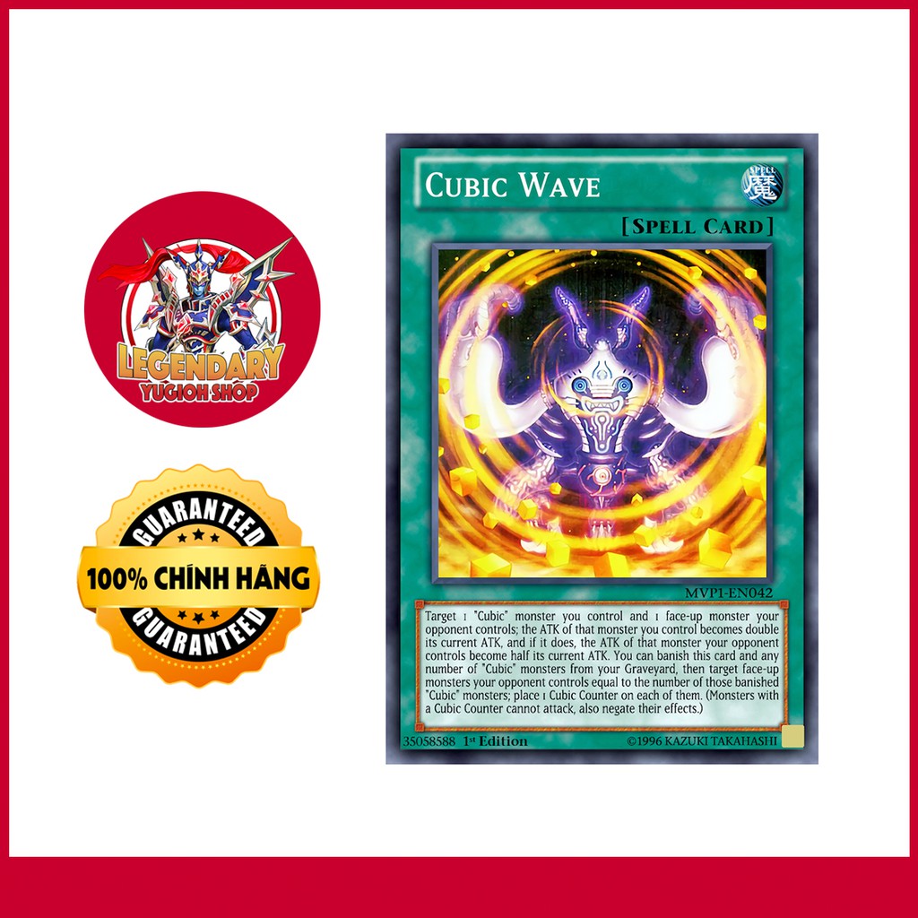 [EN-JP][Thẻ Bài Yugioh Chính Hãng] Cubic Wave