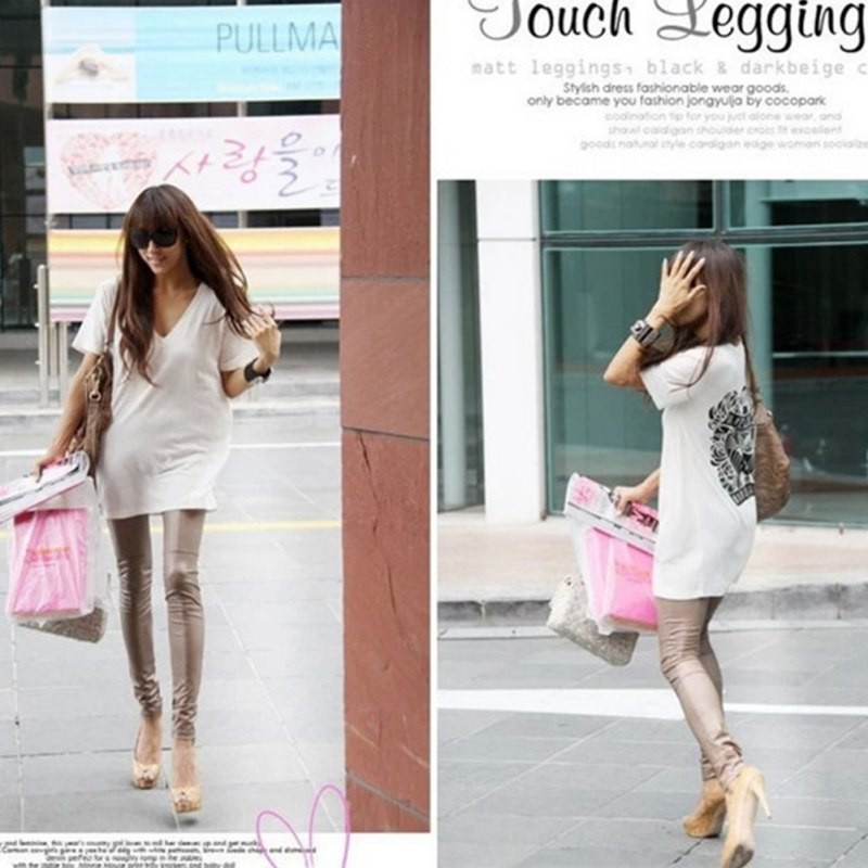 FREESHIP ĐƠN 99K_ Quần Leggings da bóng kiểu dáng gợi cảm | BigBuy360 - bigbuy360.vn