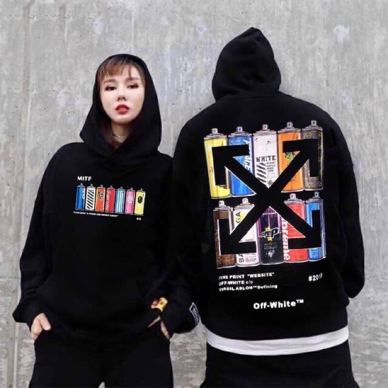 (hot) Áo khoác nam- Áo Hoodie Off White Cực Chất, Siêu Rẻ, Bán Chạy Nhất 2019 có bigsize đến hơn 100kg