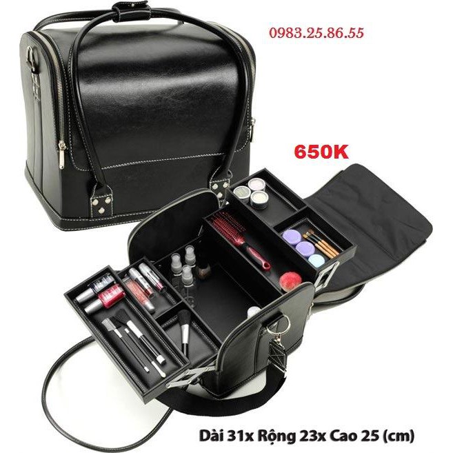 Cốp Quai Xách 2 Tầng 4 Khay