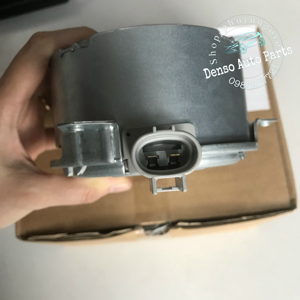 Mô tơ quạt giàn nóng két nước chính hãng Denso cho Vios 2015-2019