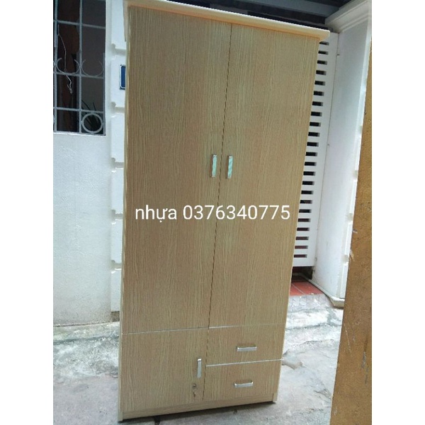tủ nhựa đài Loan 2 cánh c185*84*50