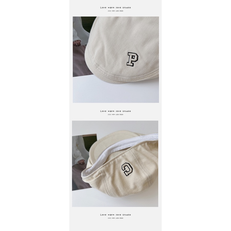 Mũ Họa Sĩ Thời Trang Mùa Thu In Chữ Phong Cách Hàn Quốc Dễ Phối Đồ