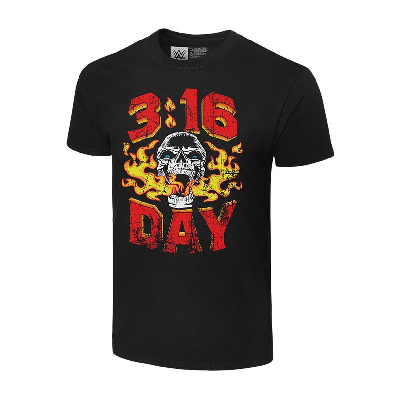 Áo Phông WWE Stone Cold Steve Austin "3:16 Hell Yeah" 2020