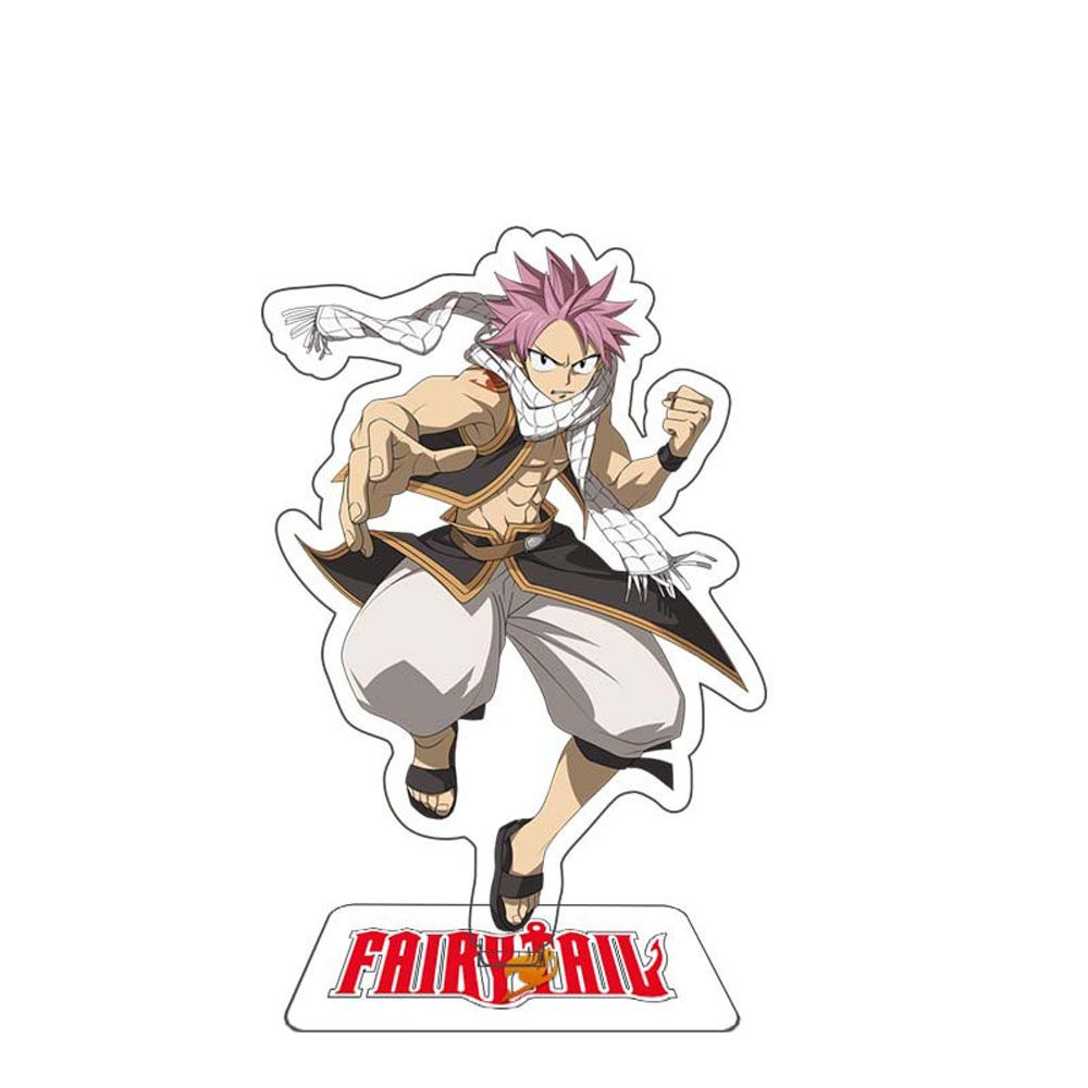 Mô Hình Nhân Vật Anime Fairy Tail Bằng Acrylic Đứng Để Bàn Trang Trí