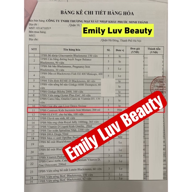 Siro CenTrum Kids cho bé ăn ngon miệng, hấp thụ tốt