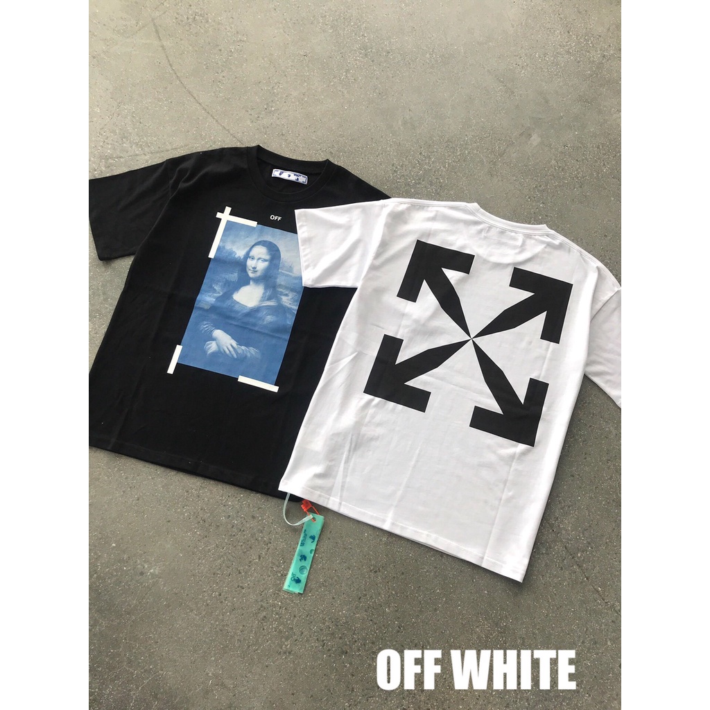 Áo thun Off White Mona Lisa print T-shirt ss21