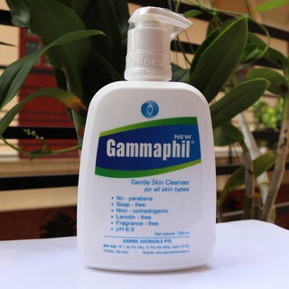Sữa rửa mặt chuyên dụng Gammaphil Gentle Skin Cleanser chai 500ml