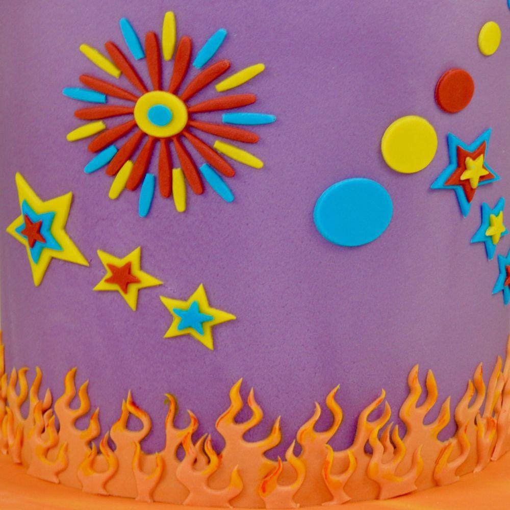 NIUYOU Set 4 Khuôn Cắt Tạo Hình Cỏ Trang Trí Bánh Tiện Lợi