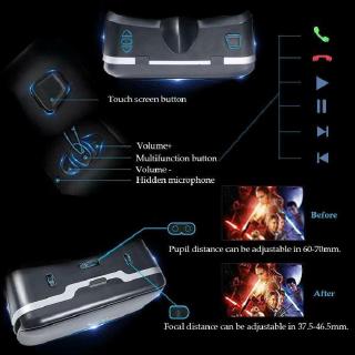 3D Glasses Virtual Reality Headset VR Box Goggles for Android iPhone Samsung