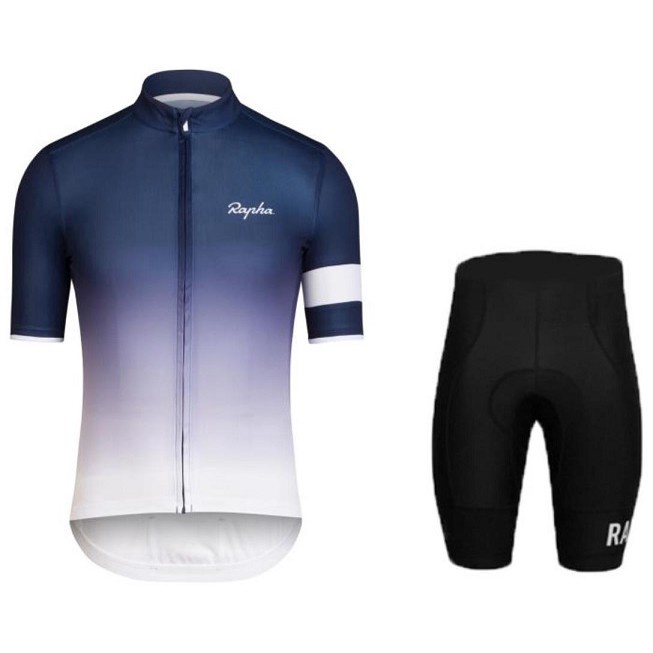 Hàng Có Sẵn Mới Bộ Quần Áo rapha jersey Tay Ngắn Màu Gradient Mau Khô Đặc Biệt Cho Nam Đi Xe Đạp Ngoài Trời