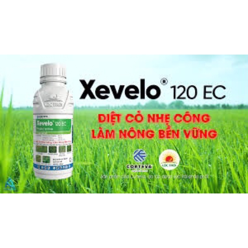 xevelo 120ec 500ml trừ cỏ thế hệ mới Lộc Trời