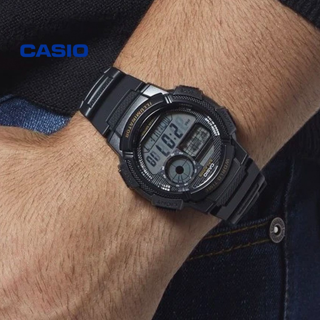 Đồng hồ nam CASIO AE-1000W-1AVDF thể thao chính hãng - Bảo hành 1 năm, Thay pin miễn