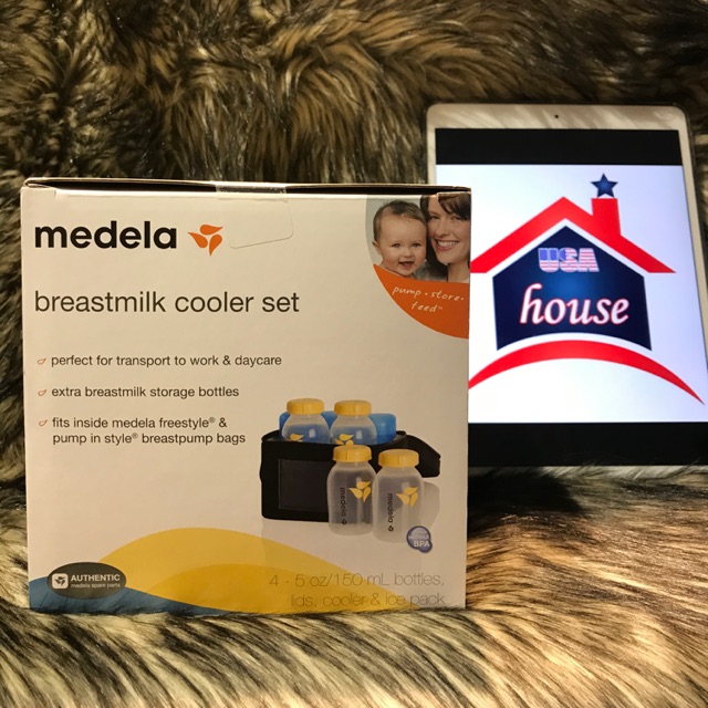 Medela Breastmilk Cooler Set - Bộ Túi Giữ Nhiệt Đá Khô