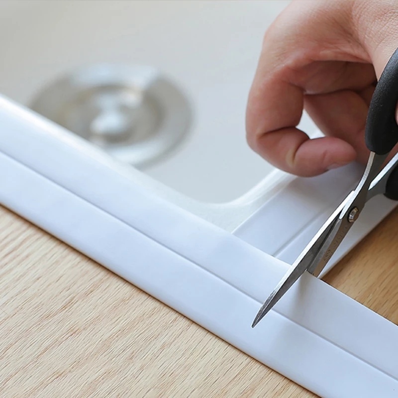 Cuộn Băng Keo Dán Viền Bồn Rửa Phòng Tắm/Nhà Bếp Chống Thấm Nước 3.2m