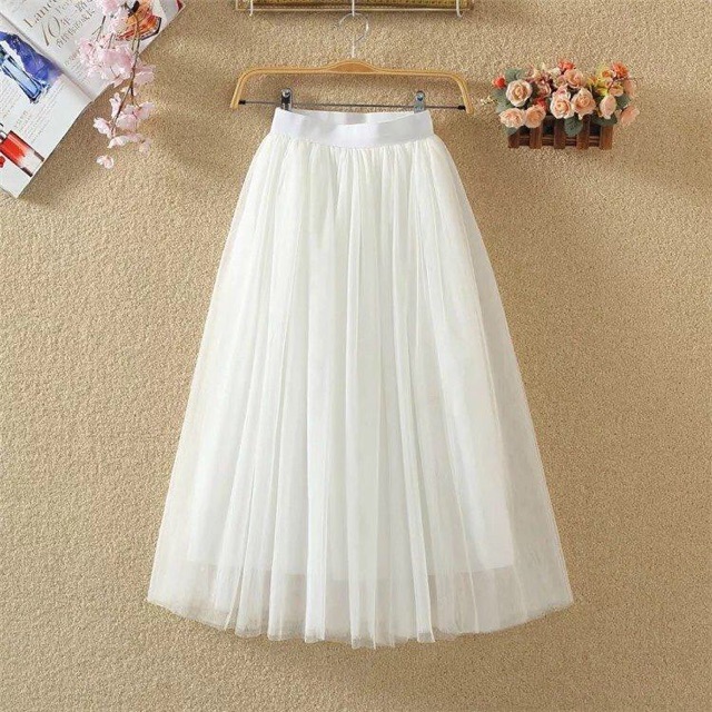 CHÂN VÁY XẾP LY DÀI