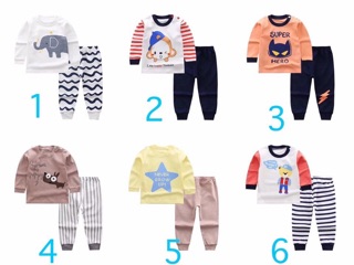 Bộ cotton 13 mẫu cho bé