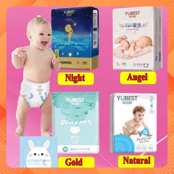 (TẶNG QUÀ) BỈM QUẦN /DÁN YUBEST GOLD/ ANGEL/ NATURAL/ NIGHT S90/ M84 /L78 / XL72/ XXL66