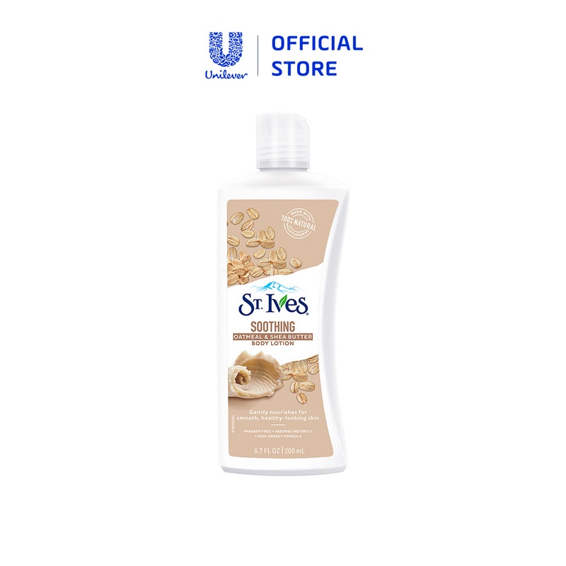 [Mã COSUI03 giảm 8% đơn 150K] Sữa dưỡng thể St.Ives Yến Mạch và Bơ/ Vitamin E và Bơ/ Collagen 200ml