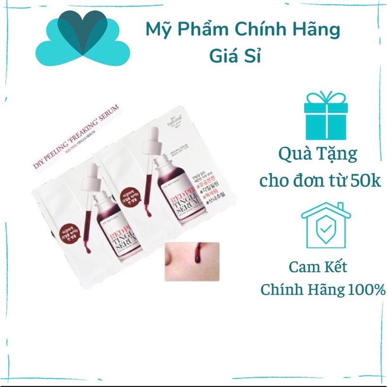 Sample Tái Tạo Và Phục Hồi Da So Natural Red Peel Tingle Serum [2ml]