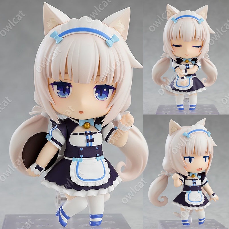 Mô Hình Nekkopara Vanilla  1248# Mô Hình Nhân Vật Shokora Minaduki Và Cô Gái Phục Sinh Đóng Hộp 10cm Trong Hộp Nendoroid