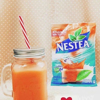 TRÀ SỮA MILK TEA THÁI LAN NESTEA 455G BỊCH 13 GÓI