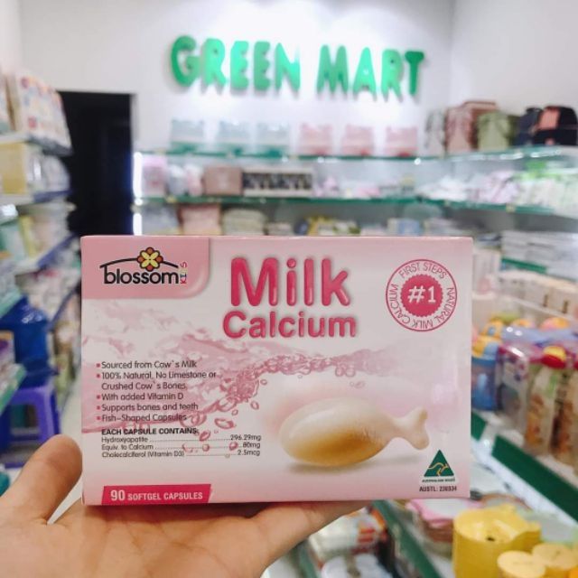 Canxi sữa Blossom Milk Canxi của Úc