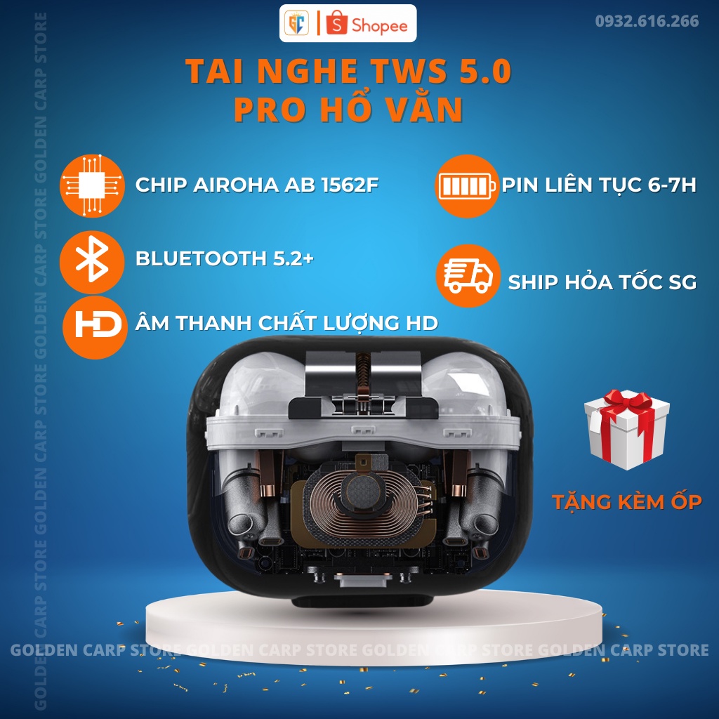 Tai Nghe Bluetooth Hổ Vằn AB1562F Pin 5-7H Có Chống Ồn Chủ Động Mới Nhất 2022