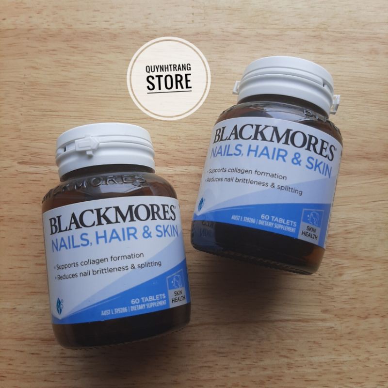 Viên Blackmores Hair Nail Skin Úc cho tóc móng da