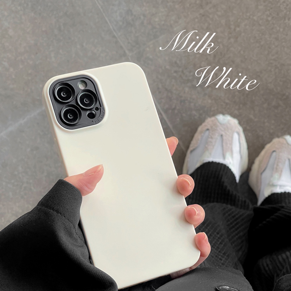 Ốp Điện Thoại TPU Mềm Chống Sốc Màu Kẹo 2 Trong 1 Cho IPhone 11 12 13 14 Pro Max X XR 7 8 Plus